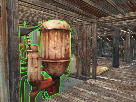 Meine Festung hat einen eigenen Wasserspeicher im inneren des Gebäudes (normalerweise komplett zugemauert)