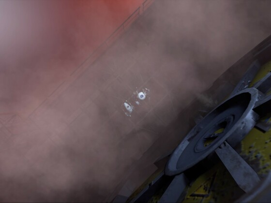 Eine sehr sehr GROßE Vaulttür in Portal 2