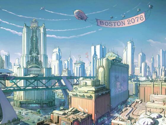 Das wunderschöne Boston im Jahre 2076